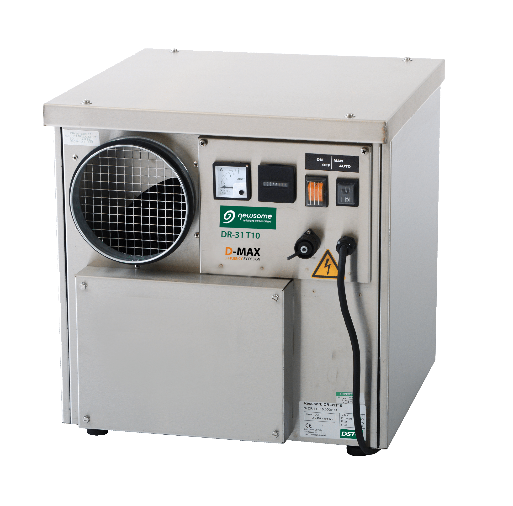 Industrial Desiccant Dehumidifiers DC