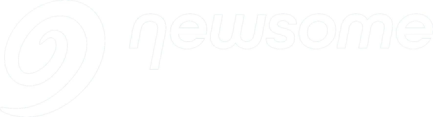 Newsome Logo White